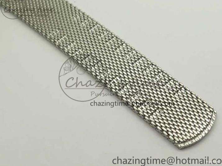 MIROTIME 0414 Portofino Automatic SS MKF 1:1 Best Edition White Dial On SS Mesh Bracelet A2892 V TechFriendly 7205